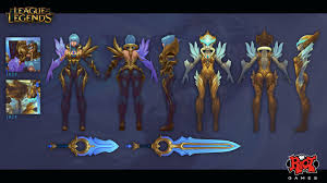 Artstation Dawnbringer Riven Trevor Carr Armas