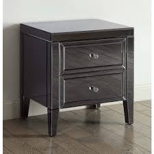 Shop smoked glass tables and other smoked glass furniture from top sellers around the world at 1stdibs. Maison Smoke Mirror 2 Drawer Bedside Table