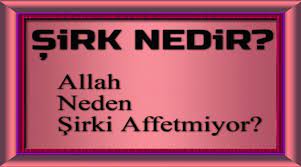 Jun 01, 2021 · demek istiyor ki 'arkamda kimse yok,. Allah Neden Sirki Affetmiyor Sirk Kelimesi Ortak Kosmak Demek Olup