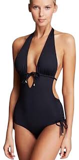 Vitamin A Black Brena Ecolux Swimwear One Piece Bathing Suit Size 4 S 32 Off Retail