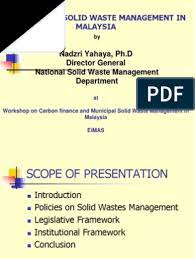 Besides, the problems faced during the landfill site selection are being. Overview Of Solid Waste Management In Malaysia Municipal Solid Waste Waste Management