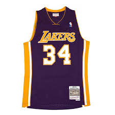 ¡ compra ya tu camiseta de los ángeles lakers ! Comprar Camiseta Shaquille O Neal Lakers 99 00 Swingman