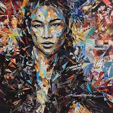 AnnaSedova Collage art Portraits