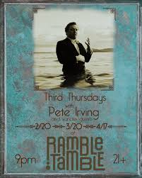 Singer-songwriter extraordinaire Pete Irving of @hotdamnscandal returns