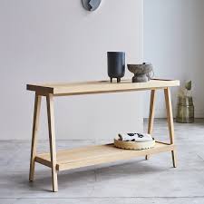 Perfect for entertaining, extra sitting or just to make a space useful. Oak Console Table 130 Cm Living Room Storage Furniture Tikamoon