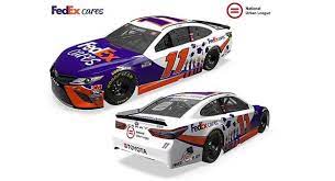 To celebrate 25 years of miller and penske. Hamlin Fedex Cares Release Special Richmond Paint Scheme Nascar