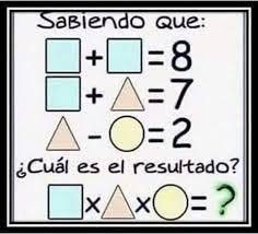 Qué objetivos busca los juegos lógico matemático en el proceso de enseñanza permite realizar cálculos mentales. Resultado De Imagen De Acertijos Matematicos Math Discussion Starters Basic Math Math Riddles