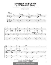 The Clash Should I Stay Or Should I Go Tab My Heart Will Go On Love Theme From Titanic By J Horner On Musicaneo In 2020 Guitar Tabs And Chords Titanic Lyrics And Chords