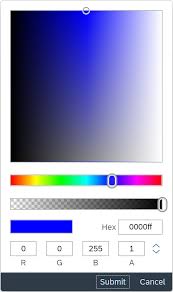 color picker popover sap fiori design guidelines