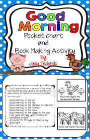Good Morning To The Sun Pocket Chart And Book Making