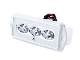 Caprilt Flush Mounted Marine Flood Led Light White Output Caprilt Flush Mount Bulbs Com