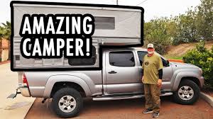 See more about truck camper, slide in camper and toyota. Touring An Amazingly Spacious Small Pop Up Truck Camper Four Wheel Campers Tour Youtube