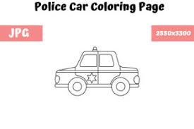 Best coloring pages printable, please share page link. Police Car Coloring Page For Kids Grafik Von Mybeautifulfiles Creative Fabrica