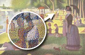 Image result for pointillismo arte divisionismo