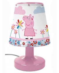 This bedside lamp with dimmer makes the transition from morning to evening a little more pleasant. Put The Finishing Touch To Your Peppa Pig Themed Bedroom With This Fantastic Peppa Pig Bedside Lamp The L Childrens Bedside Lamp Kids Floor Lamp Bedroom Lamps