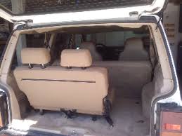 I Was Able To Install A Folding Bench Seat In The Back Of The Xj I Had To Remove The Spare Tire On The Driver S Side An Jeep Cherokee Xj Jeep