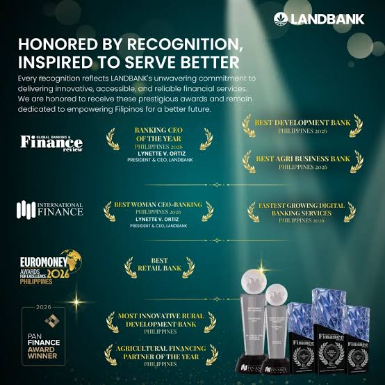 LANDBANK marks 63 years with global honors for innovation, inclusion, and  dev't impact | BMPlus