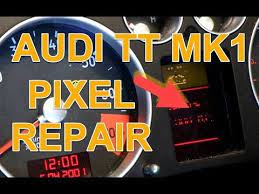 Diy Audi Tt Mk1 Instrument Cluster Pixel Repair Instructions Youtube Audi Tt Audi Mk1