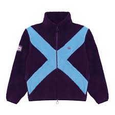 Saltire Deep Pile Sherpa Jockey Fleece Rowing Blazers