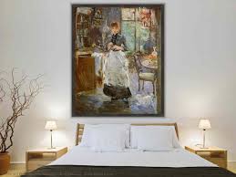 Please check my location before contacting me. In The Dining Room 1875 By Berthe Morisot 1841 1895 France Museum Quality Copies Berthe Morisot Wahooart Com