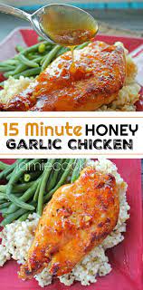 15 Minute Honey Garlic Chicken Of Wonder Recipe Quick Chicken Recipes Quick Chicken Honey Garlic Chicken