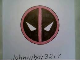 Flatten the curves of the initial head circle so that the sides of the face seem straight. How To Draw Deadpool Logo Sign Chibi Face Easy Step By Step Doodle Sketch Tutorial Emblem Youtube