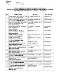 Temukan lowongan kerja dinas pariwisata dan peluang kerja sejenis yang ditemukan oleh loker.my.id. Lowongan Kerja Lowongan Kerja Dinas Kepemudaan Olahraga Dan Pariwisata Jawa Tengah