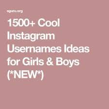 1500 Cool Instagram Usernames Ideas For Girls Boys New Cool Usernames For Instagram Usernames For Instagram Cool Instagram Good instagram usernames automatically attract more followers. 1500 cool instagram usernames ideas