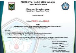 We did not find results for: Contoh Sertifikat Piagam Penghargaan Kegiatan Mgmp Info Pendidikan Terbaru