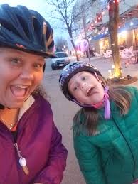 Riding a bike in Minnesota in November