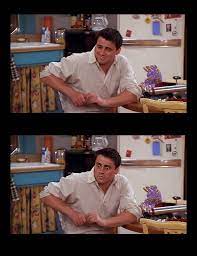 Joey S Delayed Reaction Joey Meme Templates Hd Facebook