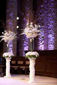 Wedding Ceremony Flowers Tall Vases With Beautiful Wrapped Stands Wedding Flower Vase Wedding Ceremony Flowers Wedding Vases
