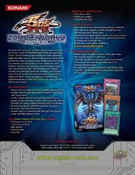 There are a few main concepts for zombie deck. Yu Gi Oh Zombie World Structure Starter Deck Box 1st Edition
