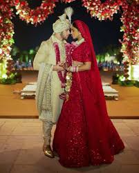 Priyanka Chopra Sabyasachi Lehenga Cost Similar Budget Lehengas In Red Frugal2fab Bridal Lehenga Red Priyanka Chopra Wedding Indian Wedding Dress