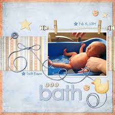 Start with basic scrapbooking supplies, such as baby scrapbook paper and accessories or a baby. Searchwords First Bath Baby Boy Scrapbook Baby Girl Scrapbook Baby Boy Scrapbook Layouts