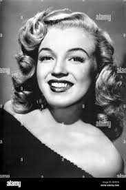 Marilyn monroe portrait Black and White Stock Photos & Images