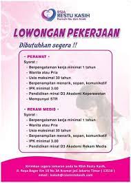 Sementara pendaftaran fisik dikirim melalui surat kantor pos. Lowongan Kerja Perawat Added A Lowongan Kerja Perawat
