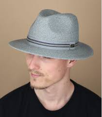 Fedora leather trim Bailey