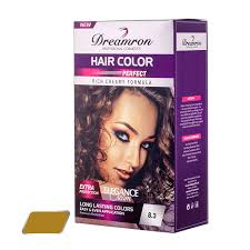 Dreamron Hair Colour Pack Permanent 8 3 Light Gold Blond