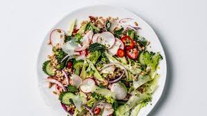 Cracked Farro And Broccoli Salad Recipe Recipes Broccoli Salad Food