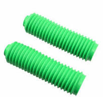 35mm Fork Rubber Boot Universal Motorcycles Green Dust Jacket Cover Custom  | eBay