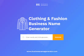 Clothing Fashion Business Name Generator Business Names Brand Names Business Fashion