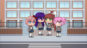 Hd wallpapers and background images Gacha Life Edit Of The Girls Ddlc