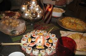 It has been served during family christmas eve parties since before my time. Christmas Eve Appetizers