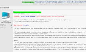Expired Kaspersky Small Office Security Free 90 Days Us Only Malwaretips Community