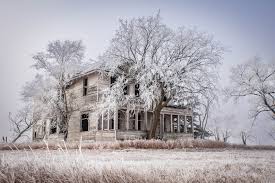 I found these old barns