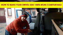 💥 Making the VW Campervan front double seat 100% more comfortable 😃  Vankraft Folding Seat Bracket 🔧