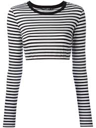 Black And White Striped Long Sleeve Shirt Womens Women S Designer T Shirts Jersey Shirts Long Sleeve Striped Top Striped Tops Women White Striped Crop Top