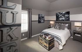 A Slightly More Grown Up Take On A Football Themed Room Mustang Lakes 60s Celina Tx Highland Home Teenage Boy Room Football Themed Room Boys Room Decor