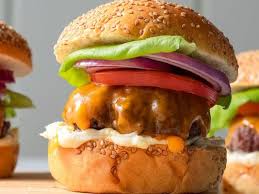 Pour half of the mixed dry ingredients into the ground beef, use your hand to mix it into the beef, then pour the other half in and do the same. 60 Best Burger Recipes Easy Hamburger Ideas